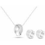 Biju Set z chirurgické oceli náušnice řetízek zirkony lux 3001239 – Hledejceny.cz