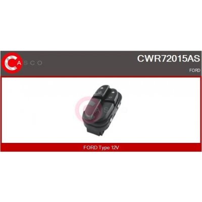 Spínač, zvedací zařízení oken CASCO CWR72015AS – Zboží Mobilmania