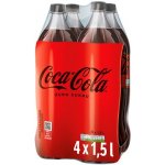 Coca Cola zero 4 x 1,5 l – Zboží Dáma