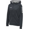 Dámská mikina Hummel mikina s kapucí GO COTTON ZIP hoodie WOMAN 204232-8571