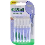 GUM Trav-Ler mezizubní kartáčky s chlorhexidinem cylindrický 0,6 mm 6 ks – Sleviste.cz