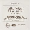 Struna Martin Authentic SP Single 80/20 Bronze .025