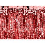Party závěs červený 90 x 250 cm – Zboží Mobilmania
