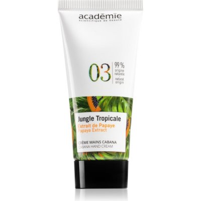 Académie Scientifique de Beauté Jungle Tropicale Cabana Hand Cream výživný krém na ruce a nehty s bambuckým máslem 30 ml – Zboží Mobilmania