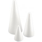 Sepas Kužel polystyrenový 150 mm bílá – Sleviste.cz