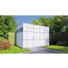 Zahradní domek Bertilo Design HPL 2345 x 228 cm antracit/bílý