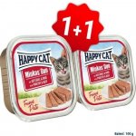 Happy Cat Minkas Duo Paté Drůbež & Hovězí 100 g – Sleviste.cz