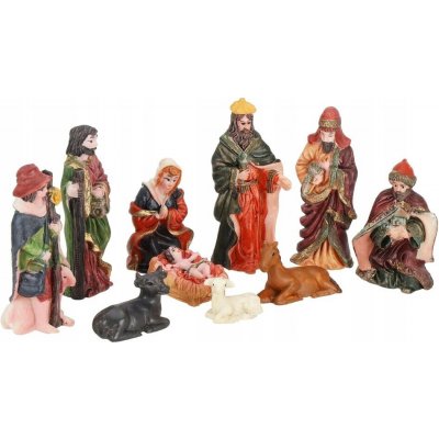 Figurka do betlému Springos 10 ks pryskyřičná multicolor – Hledejceny.cz