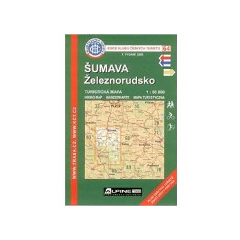 Mapa KČT Šumava-Železnorudsko