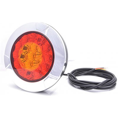 Zadní skupinová svítilna 12-24V LED kulatá WAS W131/980/I – Hledejceny.cz
