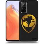 Pouzdro Picasee silikonové Xiaomi Mi 10T - EARTH - Gold Alien 3.0 černé – Zbozi.Blesk.cz