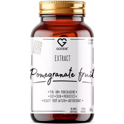 Goodie Granátové jablko prémiový extrakt min. 40% punicalagins kapsle 30 ks – Hledejceny.cz