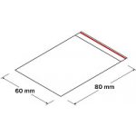 Uzavíratelný ZIP sáček 40x60mm, 100 ks – Zboží Dáma