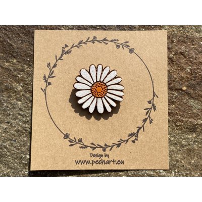 Brož kopretina – Zboží Mobilmania