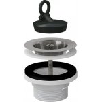 Alcadrain vpusť 6/4" se zátkou, nerez A33 – Zboží Dáma