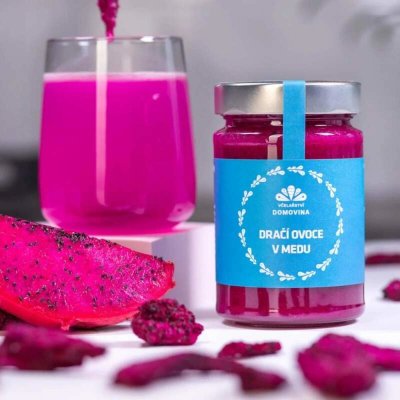 Včelařství Domovina Dračí ovoce v medu 380 g – Zboží Dáma