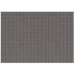 vidaXL Zátěžová deka šedá 7 kg textil 150x200 – Zboží Dáma