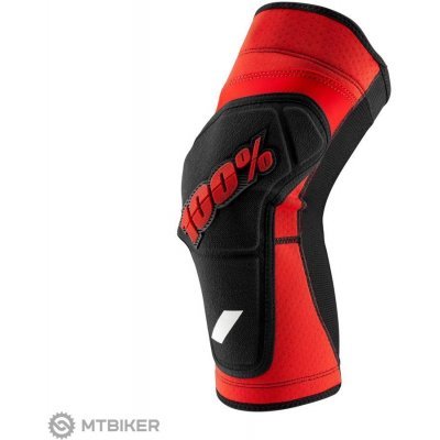 100% Ridecamp Knee Guards Red/Black – Zboží Dáma