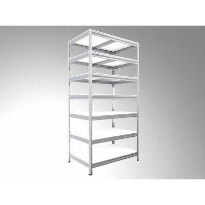 Biedrax Regál 45 x 60 x 210 cm 7 polic – HobbyKompas.cz