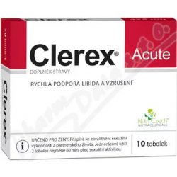 Clerex Acute pro ženy 10 tobolek