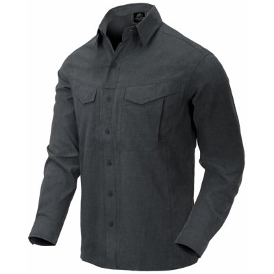 Košile Helikon-Tex Defender Mk2 Gentleman Melange Black / Grey – Sleviste.cz