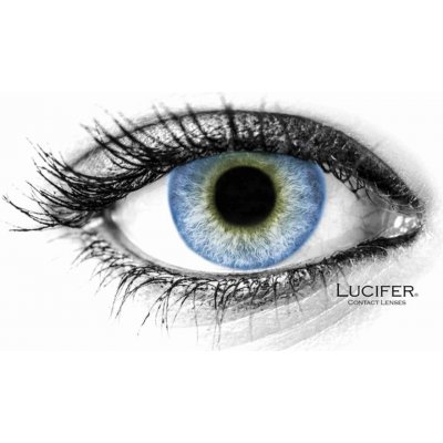 Lucifer Barevné čočky - nedioptrické - Cloud Blue 2 čočky