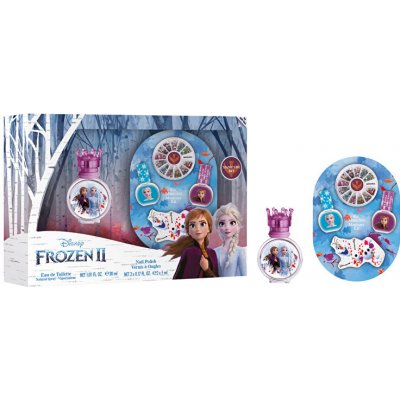 EP Line Disney Frozen EDT 30 ml + souprava na manikúru pro děti dárková sada – Hledejceny.cz