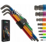 Sada Imbusových zástrčných klíčů Wera 950 SPKL/9 SM N colour 1,5-10 – HobbyKompas.cz