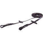Otěže BR Leather Grip black – Zboží Dáma