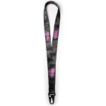 Šňůrka na krk PITCHA LOGO long camo/pink – Hledejceny.cz