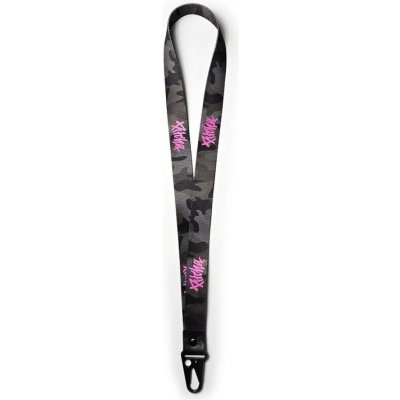 Šňůrka na krk PITCHA LOGO long camo/pink – Hledejceny.cz