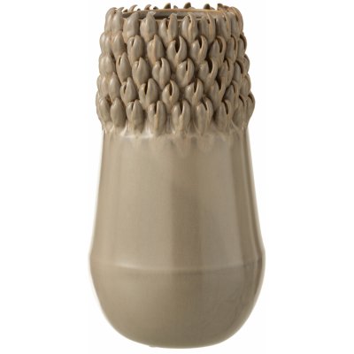 Béžovo-šedá keramická váza Ibiza - Ø 16*31cm - J-Line by Jolipa – Hledejceny.cz