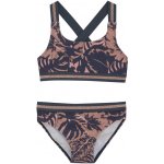 Color Kids-Bikini W. Contrast Straps, AOP-5077-Coral Blush Růžová – Hledejceny.cz