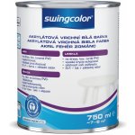 Swingcolor krycí email 0,75 l bílý – Zboží Mobilmania