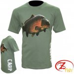 Zfish Tričko Carp T-Shirt Olive Green – Zboží Dáma