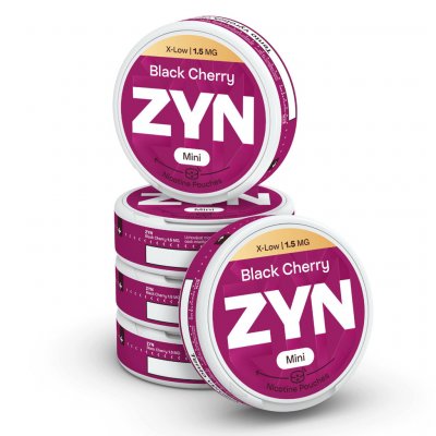 ZYN black cherry 1,5 mg 5 krabiček po 20 sáčcích – Zboží Mobilmania