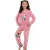 Dětské pyžamo a košilka Dětské pyžamo Panda 1T0445 růžové