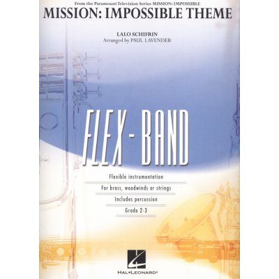 FLEX-BAND MISSION IMPOSSIBLE grade 2-3 / partitura + party – Zboží Mobilmania