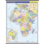 Afrika - školní nástěnná politická nástěnná mapa,1:10 mil./96x126,5 cm: 10 mil./96x126,5 cm kol. - Kol. – Hledejceny.cz