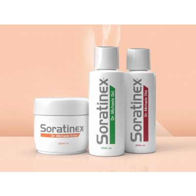 Soratinex Dr. Michaels Velká sada gel 200 ml + krém 250 g + olej 200 ml – Zbozi.Blesk.cz