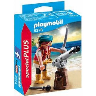 Playmobil 5378 Pirát s kanónem – Hledejceny.cz