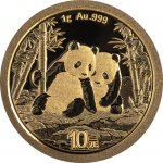 China Mint Zlatá mince Panda 2026 1 g – Zboží Dáma