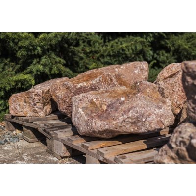 Soliterní kámen - Říční kámen - Červený Slepenec – Sleviste.cz