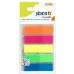 Samolepicí proužky Hopax Stick’n Clearnote 45 x 12 mm, 5 × 25 listů – Hledejceny.cz