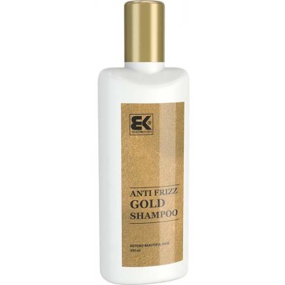 Brazil keratin Anti Frizz Gold Shampoo Šampon pro regeneraci vlasů 300 ml – Zboží Mobilmania