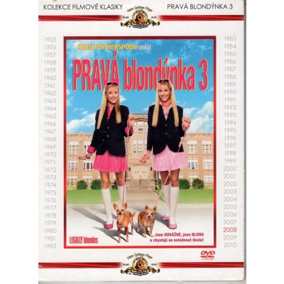 Pravá blondýnka 3 DVD – Zboží Mobilmania