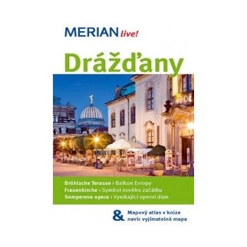 Merian 43 Drážďany a okolí 3 vydání Medina Horst Kerstin Sucher