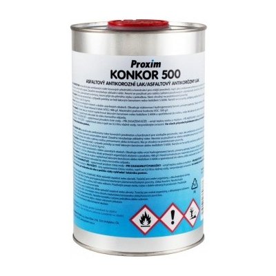 Proxim Konkor 500 950 g, asfaltový antikorozní lak