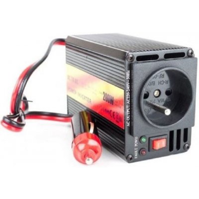 Carspa CAR 201 12V/230V 200W USB