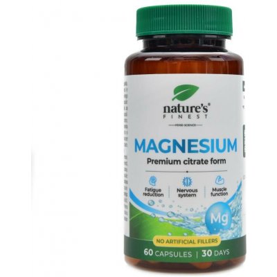 Natures Finest Nutrisslim Magnesium 60 kapslí – Hledejceny.cz